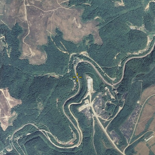 Aerial/Satellite Image of Ashlog Branch, KY