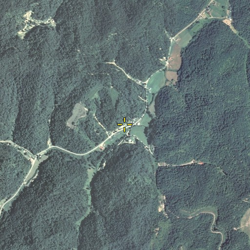 Aerial/Satellite Image of Back School, KY