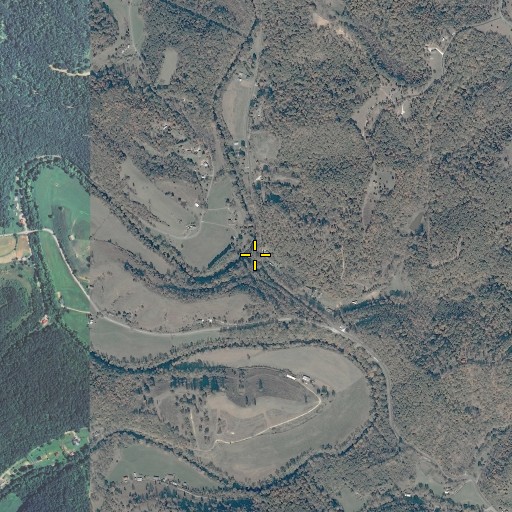 Aerial/Satellite Image of Backbone Branch, KY