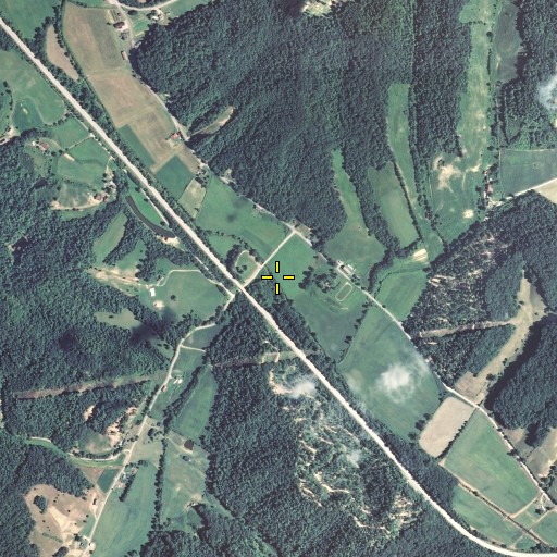 Aerial/Satellite Image of Baptist Fork, KY