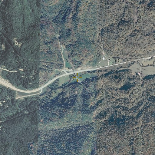 Aerial/Satellite Image of Barn Branch, KY