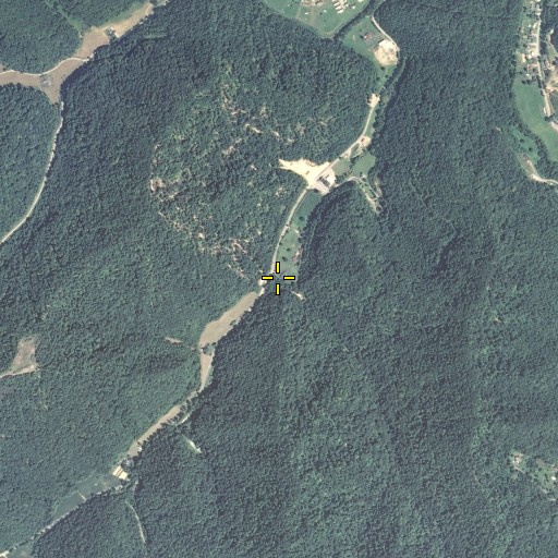 Aerial/Satellite Image of Barn Branch, KY