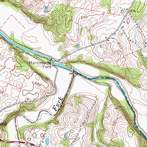 Topographic Map of Bays Fork, KY