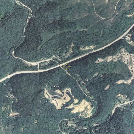 Aerial/Satellite Image of Bear Branch, KY