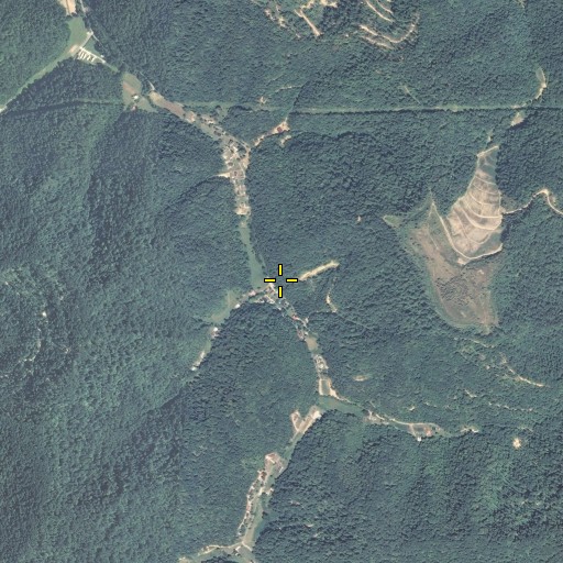 Aerial/Satellite Image of Bear Fork, KY