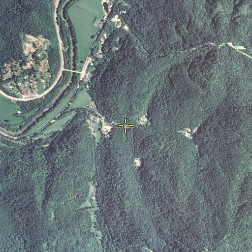 Aerial/Satellite Image of Ben Saylor Branch, KY