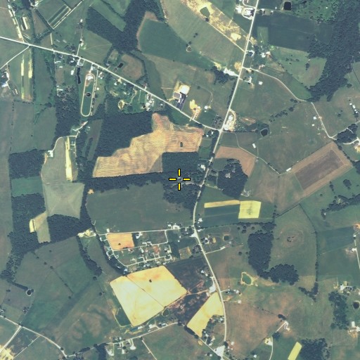 Aerial/Satellite Image of Bergin Knob, KY