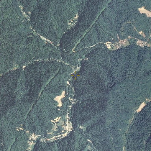 Aerial/Satellite Image of Big Branch, KY