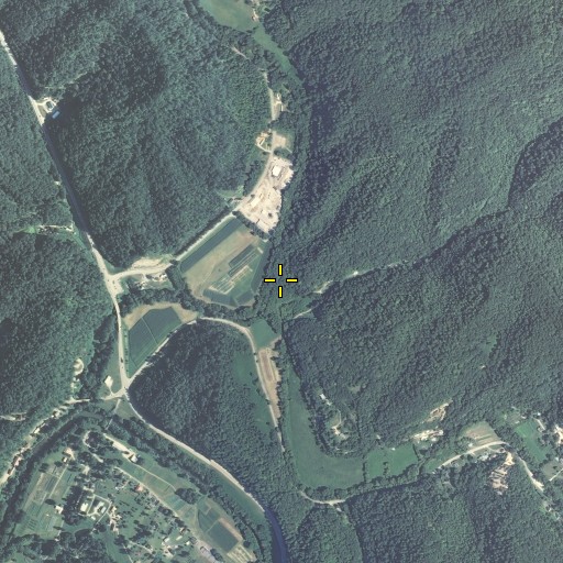 Aerial/Satellite Image of Big Branch, KY