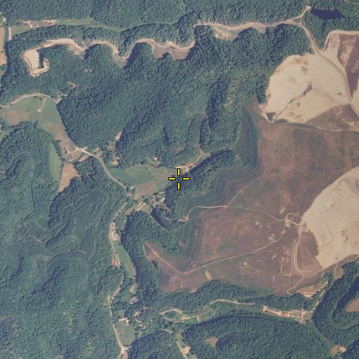 Aerial/Satellite Image of Big Branch, KY