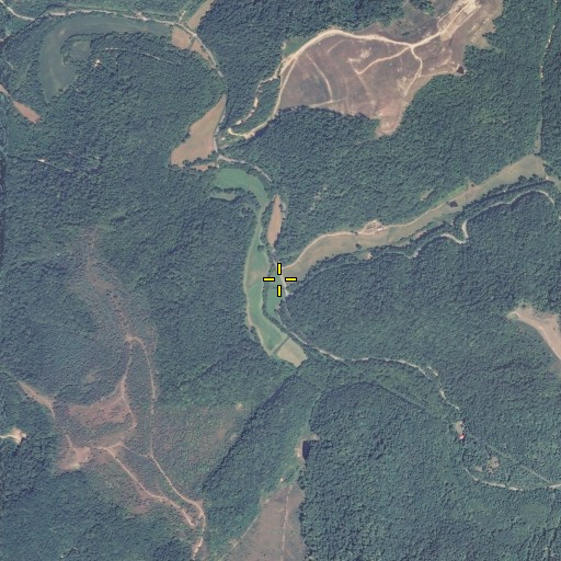 Aerial/Satellite Image of Big Branch, KY