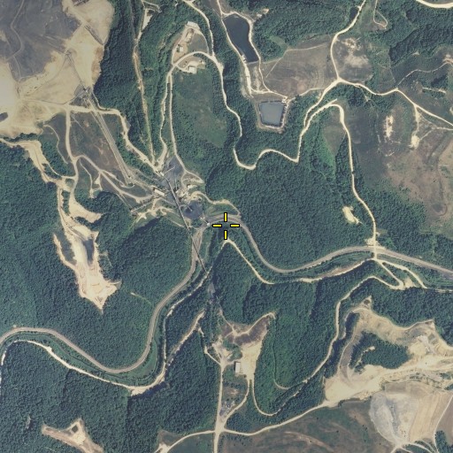 Aerial/Satellite Image of Big Branch, KY