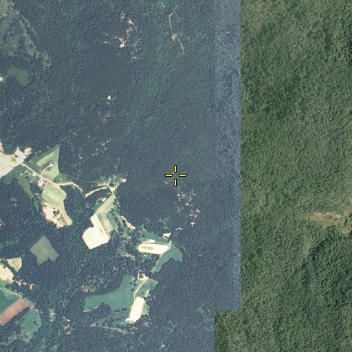 Aerial/Satellite Image of Big Brier Knob, KY