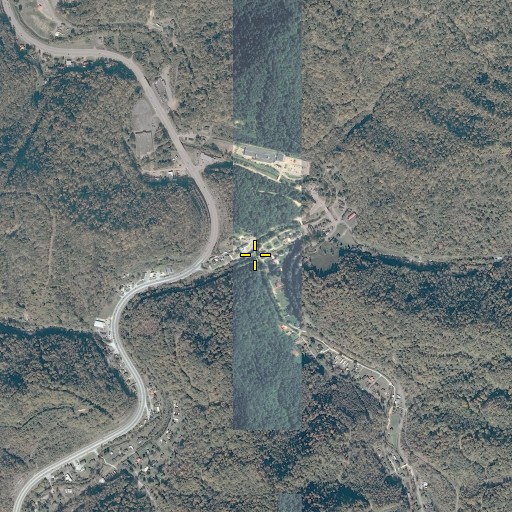 Aerial/Satellite Image of Blackberry Fork, KY