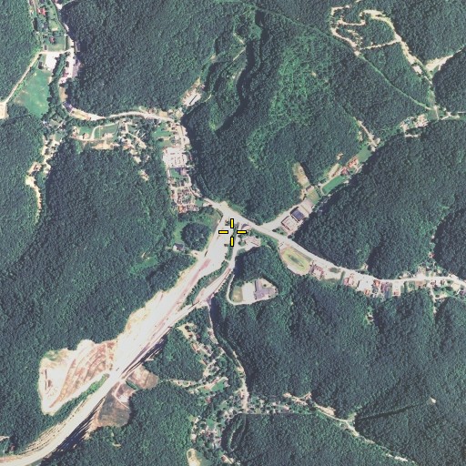 Aerial/Satellite Image of Blacklog Fork, KY