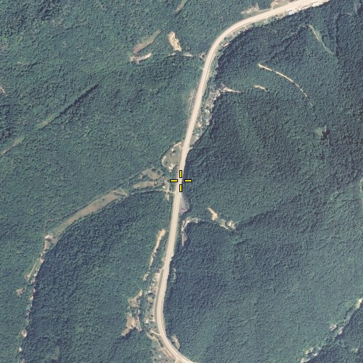 Aerial/Satellite Image of Booker Fork, KY