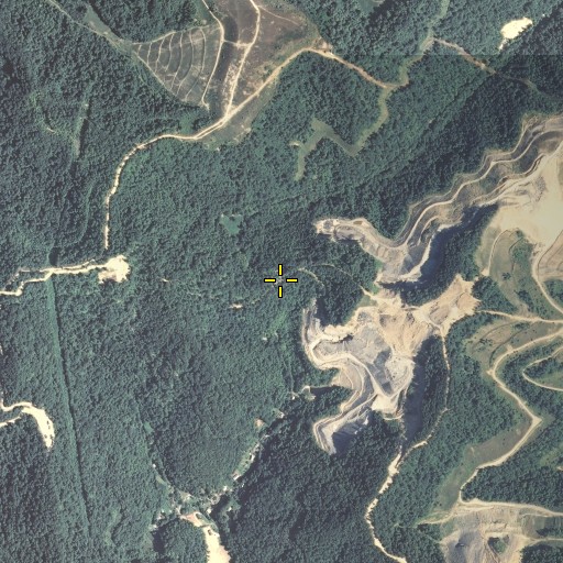 Aerial/Satellite Image of Boone Gap, KY