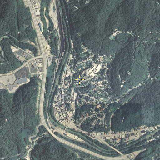 Aerial/Satellite Image of Broadway School, KY