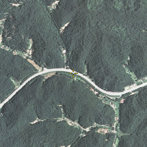 Aerial/Satellite Image of Browns Fork, KY