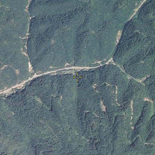 Aerial/Satellite Image of Brushy Fork, KY