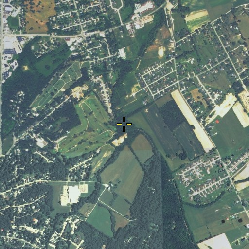 Aerial/Satellite Image of Brushy Fork, KY