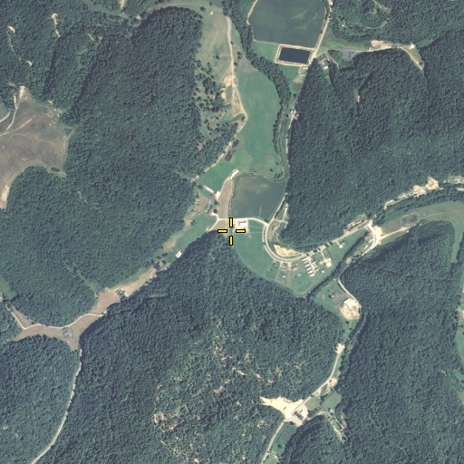 Aerial/Satellite Image of Brushy Run, KY