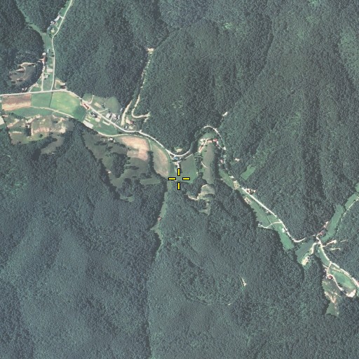 Aerial/Satellite Image of Buck Lick Branch, KY