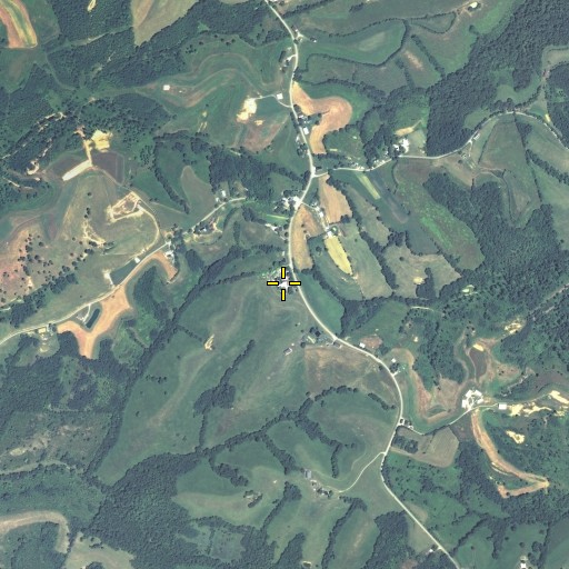 Aerial/Satellite Image of Buckeye School, KY