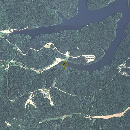 Aerial/Satellite Image of Buffalo Branch, KY