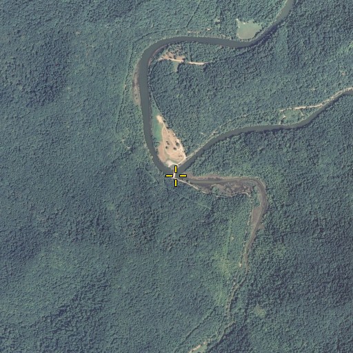 Aerial/Satellite Image of Buffalo Creek, KY
