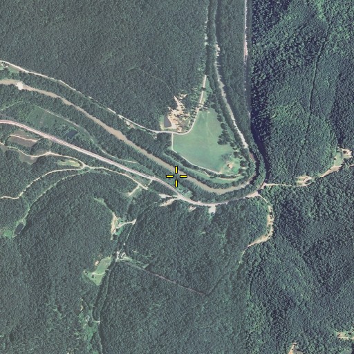 Aerial/Satellite Image of Burgess Branch, KY