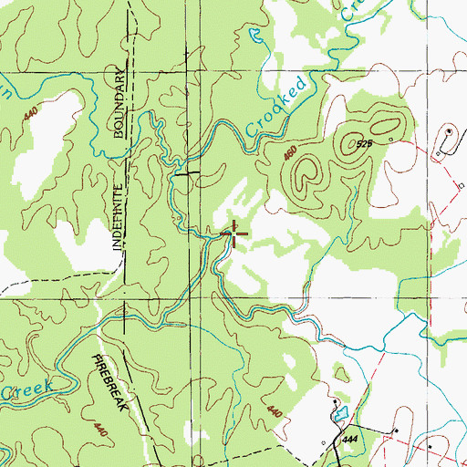 Topographic Map of Cain Run, KY