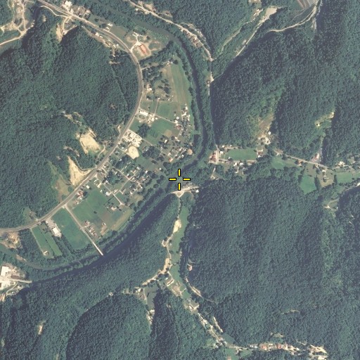 Aerial/Satellite Image of Calf Creek, KY