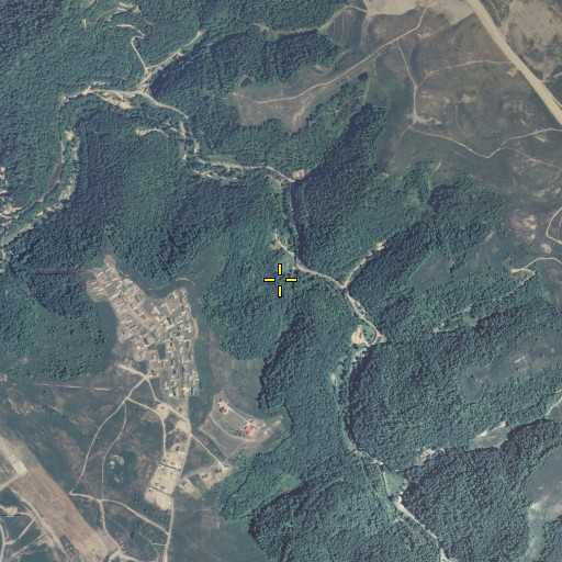 Aerial/Satellite Image of Camp Branch, KY