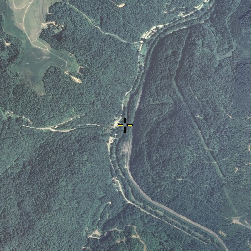 Aerial/Satellite Image of Campbell Branch, KY
