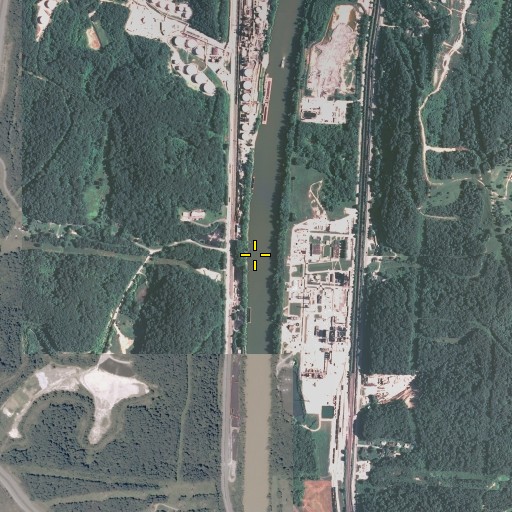 Aerial/Satellite Image of Campbell Run, KY