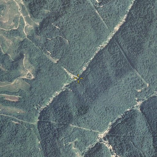 Aerial/Satellite Image of Caney Branch, KY