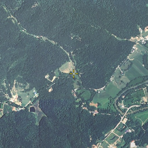 Aerial/Satellite Image of Cat Fork, KY
