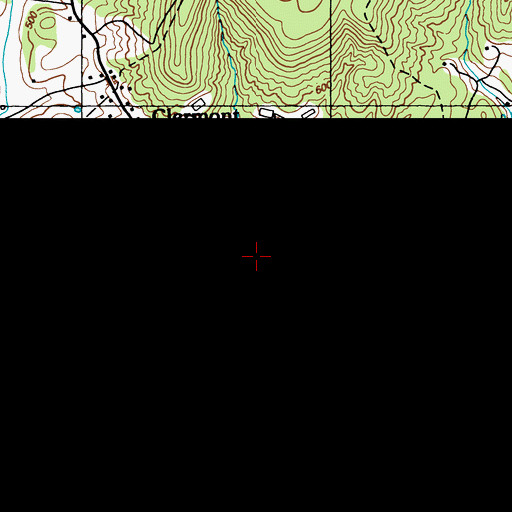 Topographic Map of Cave Hollow Branch, KY