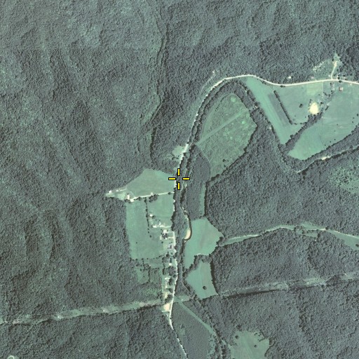 Aerial/Satellite Image of Cedar Creek, KY