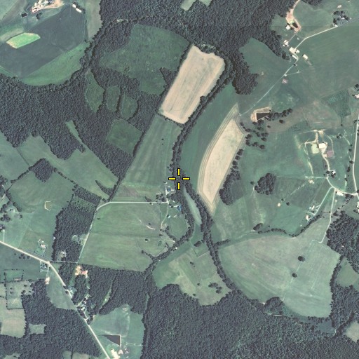 Aerial/Satellite Image of Cedar Creek, KY