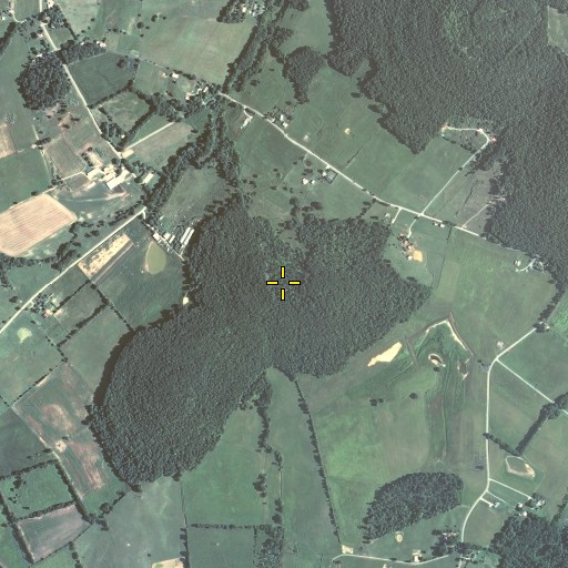 Aerial/Satellite Image of Cedar Knob, KY