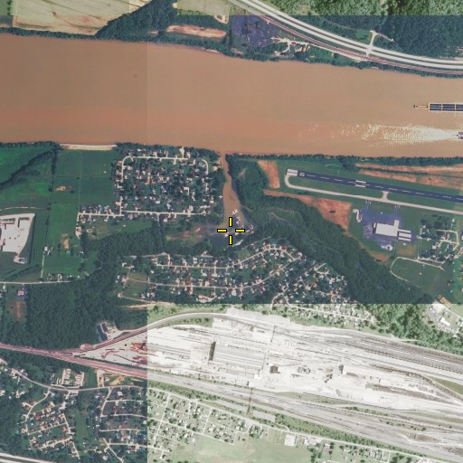 Aerial/Satellite Image of Chinns Branch, KY