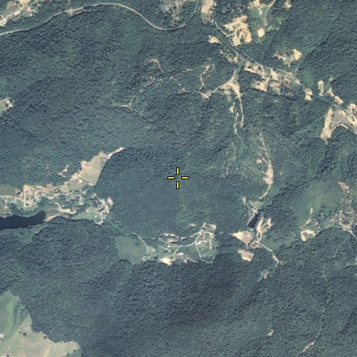 Aerial/Satellite Image of Clinch Knob, KY
