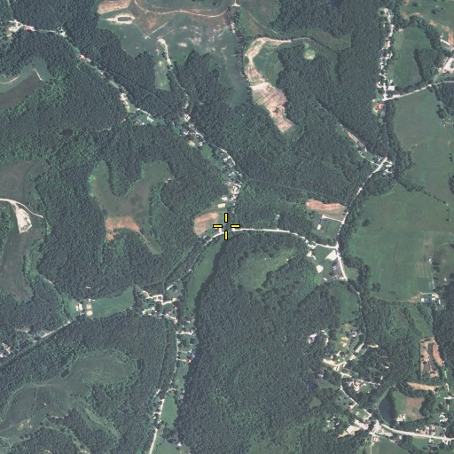 Aerial/Satellite Image of Cobb Fork, KY