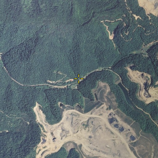 Aerial/Satellite Image of Cockerell Fork School, KY