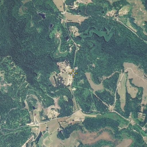Aerial/Satellite Image of Coffee School, KY