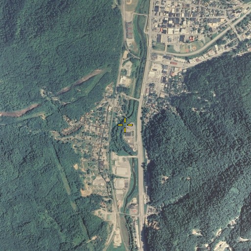 Aerial/Satellite Image of Coldiron Branch, KY
