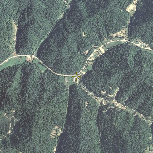 Aerial/Satellite Image of Collins Branch, KY