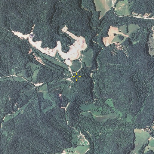 Aerial/Satellite Image of Collins Branch, KY